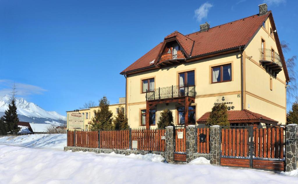 Apartmány Village Veľký Slavkov Exterior foto